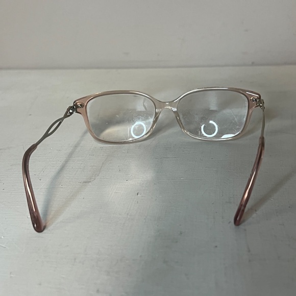 Coach HC6172 Gradient Transparent Peach Womens Eyeglasses - Picture 7 of 13